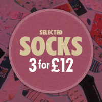 3 for 2 on selected socks