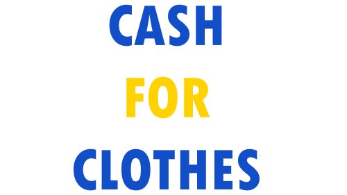 Cash for Clothes - clothing donations