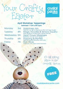 Your 'Crafty Easter' at Crystal Peaks