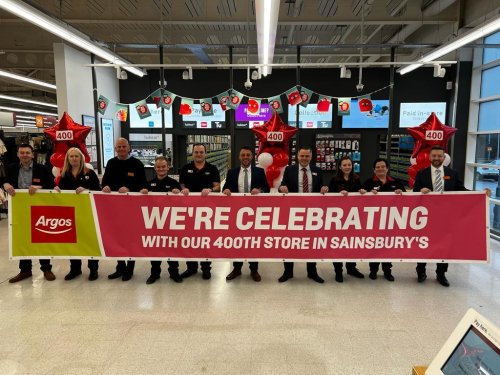 Sainsbury's and Argos celebrate new milestone